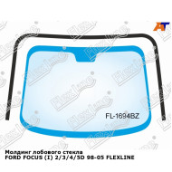 Молдинг лобового стекла FORD FOCUS (I) 2/3/4/5D 98-05 FLEXLINE