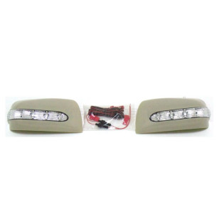 Накладка на зеркало NISSAN X-TRAIL 07- с поворотом R+L SAT