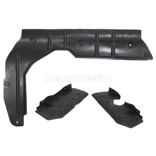 Защита двигателя KIA RIO 05-11/HYUNDAI ACCENT 06-10 средняя часть SAT
