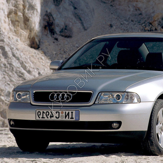 Бампер передний в цвет кузова Audi A4 B5 (1999-2001) рестайлинг