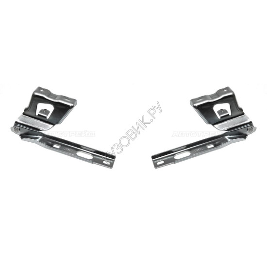 Петли капота Ауди А4 Audi A4 B8 (2007-2011) комплект 2 штуки левая и правая SAT высокое качество