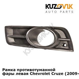 Рамка противотуманной фары левая Chevrolet Cruze (2009-2012) дорестайлинг KUZOVIK