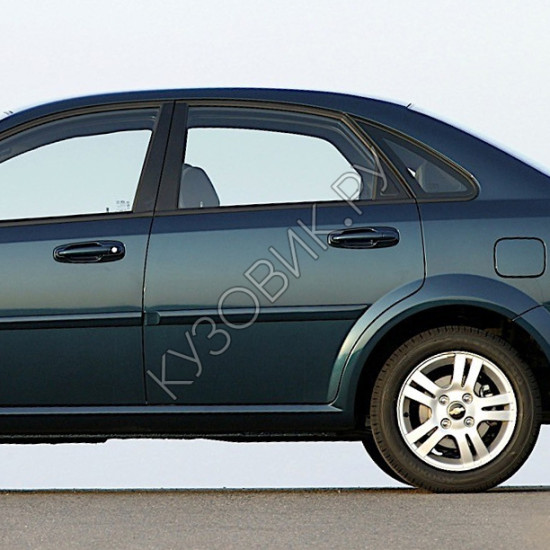 Дверь задняя левая в цвет кузова Chevrolet Lacetti (2004-2013) седан