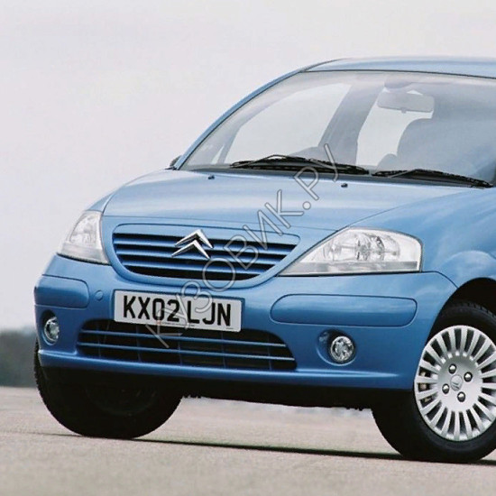 Передний бампер в цвет кузова Citroen C3 1 (2002-2009)