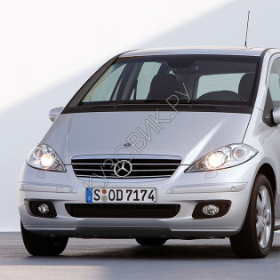 Бампер передний в цвет кузова Mercedes A-Class W169 (2004-2011)