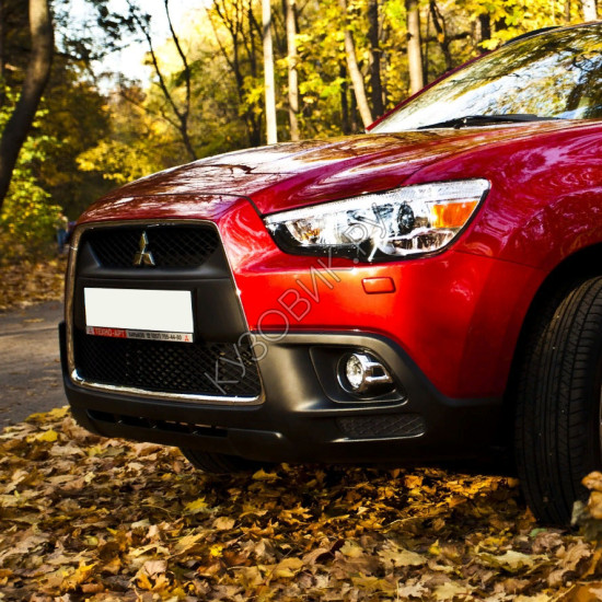 Бампер передний в цвет кузова Mitsubishi ASX (2010-2013) Бампер передний в цвет кузова Mitsubishi ASX (2010-2013)
