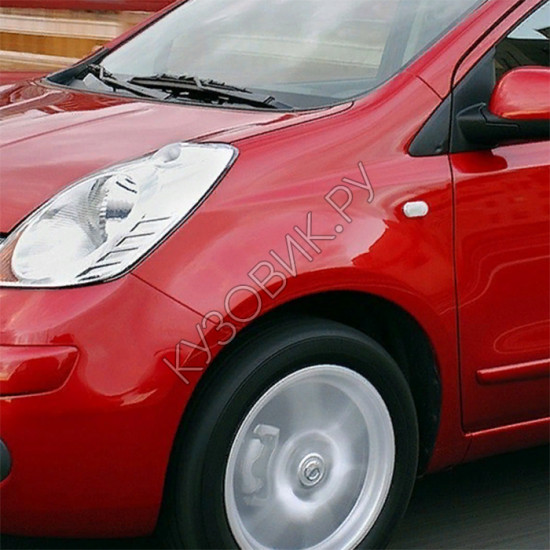 Крыло переднее левое в цвет кузова Nissan Note (2005-2009) Крыло переднее левое в цвет кузова Nissan Note (2005-2009)