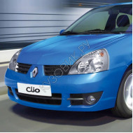 Бампер передний в цвет кузова Renault Clio 2 (2006-2008)