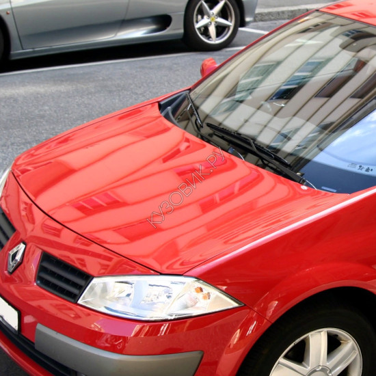 Капот в цвет кузова Renault Megane 2 (2002-2008) Капот в цвет кузова Renault Megane 2 (2002-2008)
