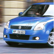 Бампер передний в цвет кузова Suzuki Swift 3 (2004-2011)