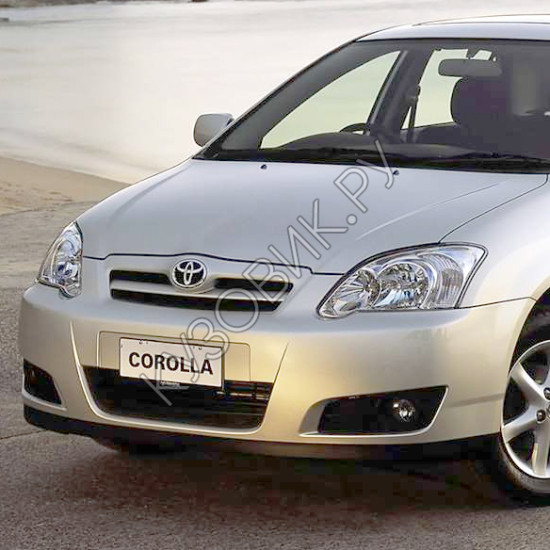 Бампер передний в цвет кузова Toyota Corolla E130 (2003-2006) хэтчбек рестайлинг