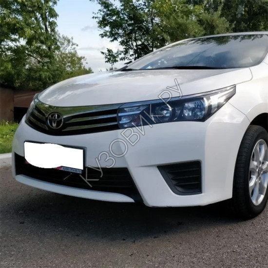 Бампер передний в цвет кузова Toyota Corolla E170 (2012-2016)